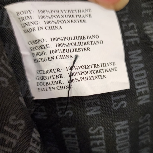 Steve Madden Olive Green & Black Military Style Crossbody Wallet Bag - Picture 10 of 13